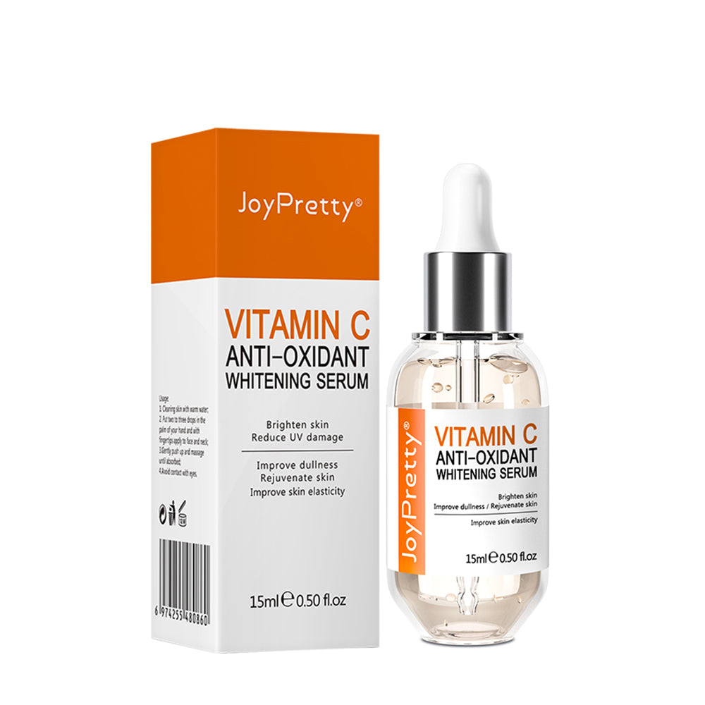 Vitamin C Serum For Face Dark Spots Fading Hyaluronic Acid Moisturizing Plumping Whitening Serum Skin Care Products JoyPretty