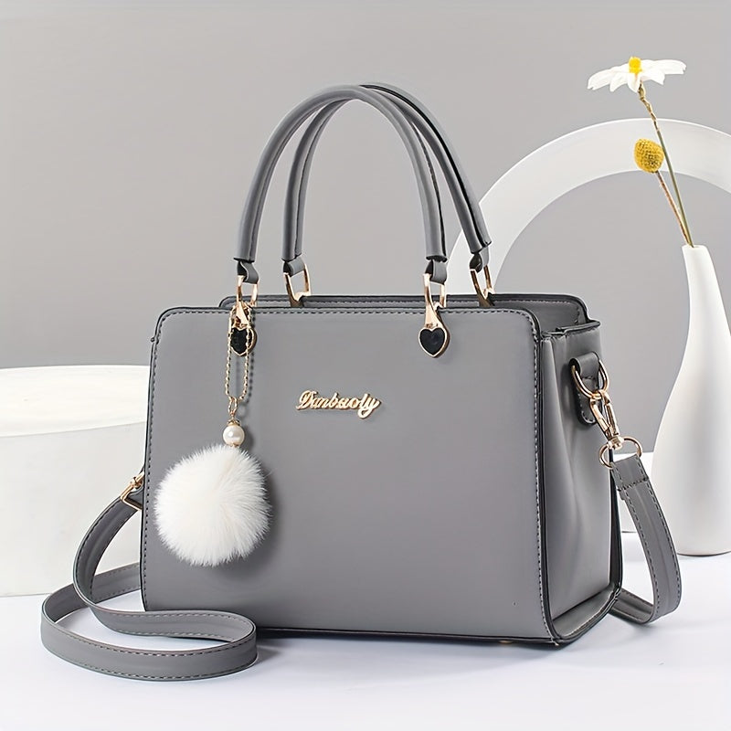 Elegant Lightweight Faux Leather Handbag -luxury Women's