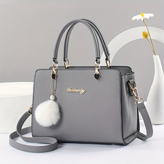 Elegant Lightweight Faux Leather Handbag -luxury Women's
