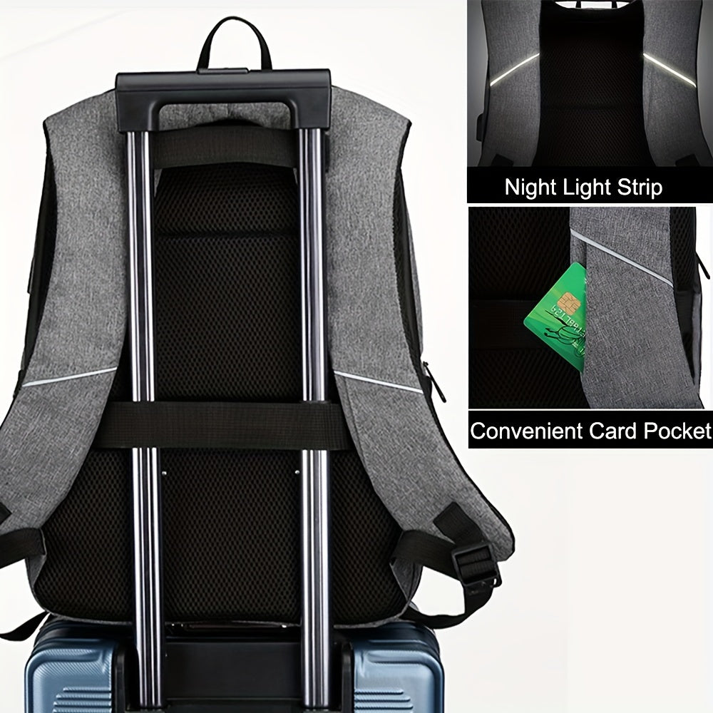[Anti-theft | Laptop] Large Capacity Anti-theft Men's Laptop Backpack | Travel Business Bag Shoulder Bag