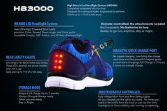 Men's Night Runner Shoes With Built-in Safety Lights