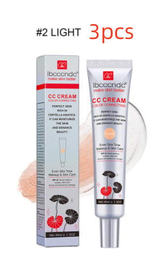 Moisturizing Correcting CC Cream Waterproof Anti-sweat Makeup Before Concealer Last Makeup Protect Skin