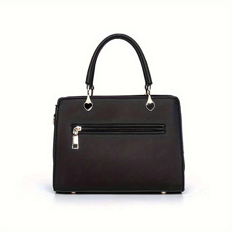 Elegant Lightweight Faux Leather Handbag -luxury Women's