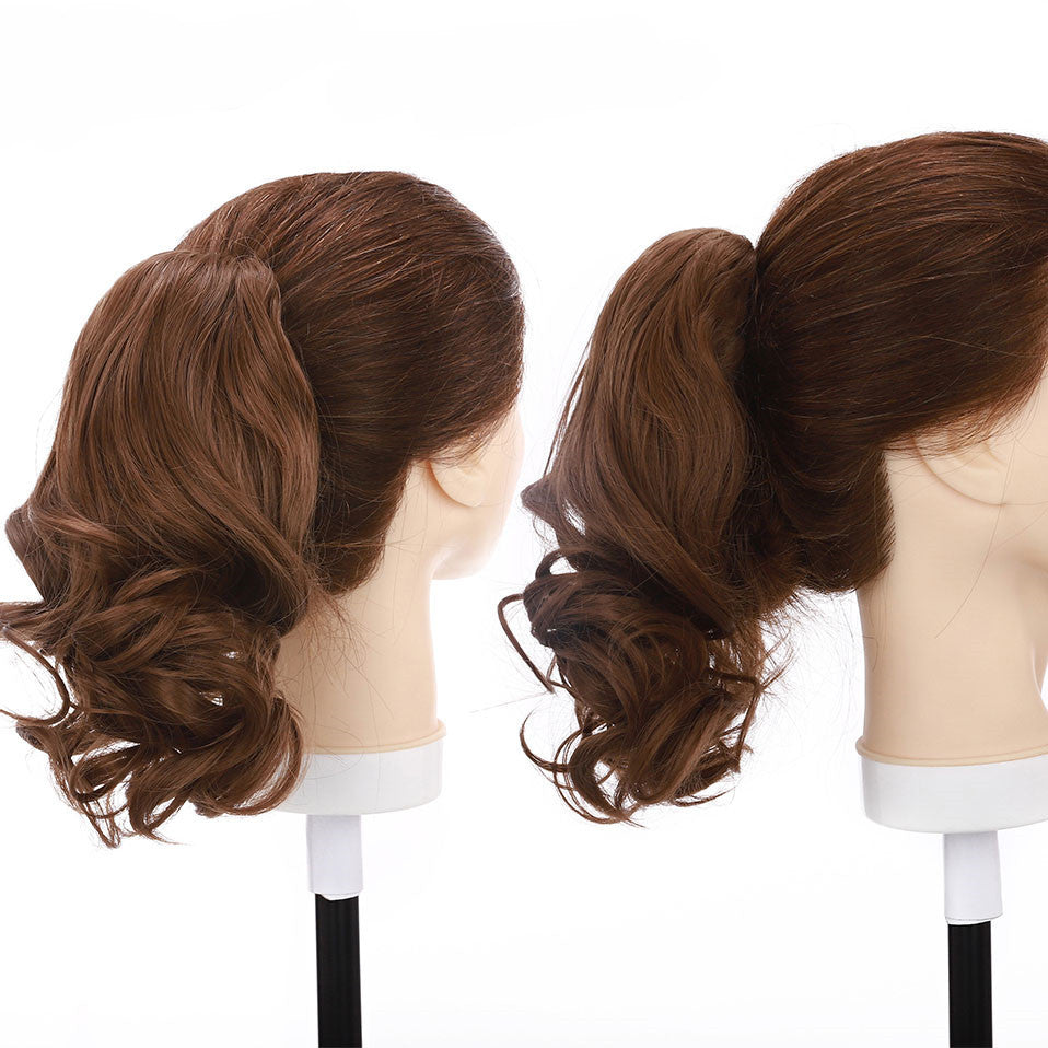 Ponytail Wig Women Short Wig Ponytail Curly Ponytail Short Pear Claw Clip Wig