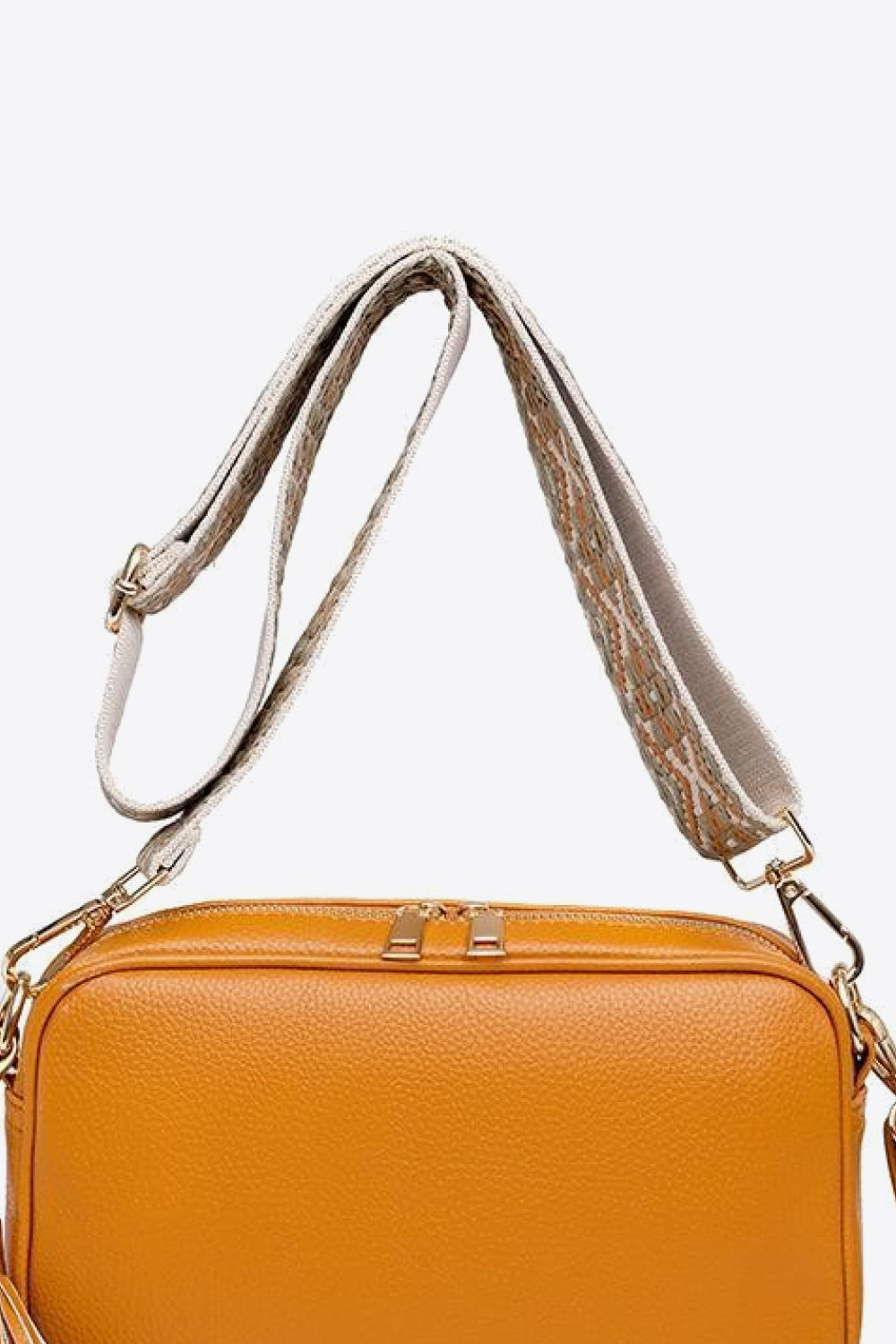 PU Leather Tassel Crossbody Bag | Luxury Women's Handbag
