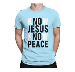 Printed round neck short sleeves