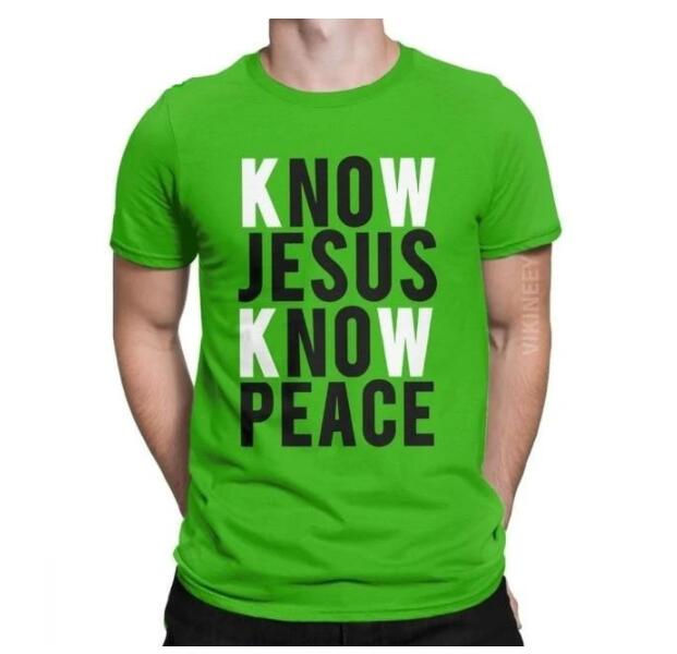 Printed round neck short sleeves