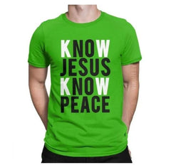 Printed round neck short sleeves