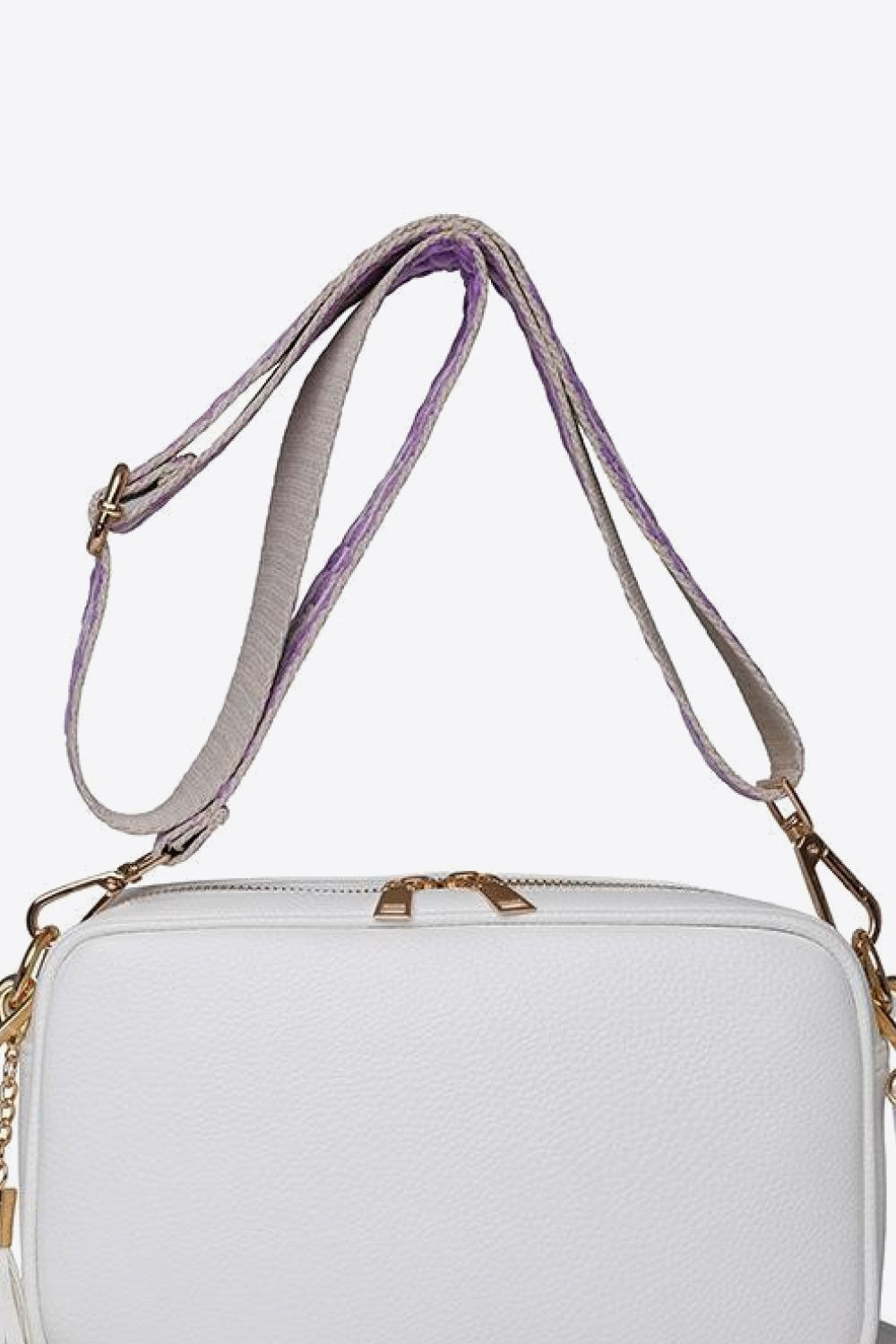 PU Leather Tassel Crossbody Bag | Luxury Women's Handbag