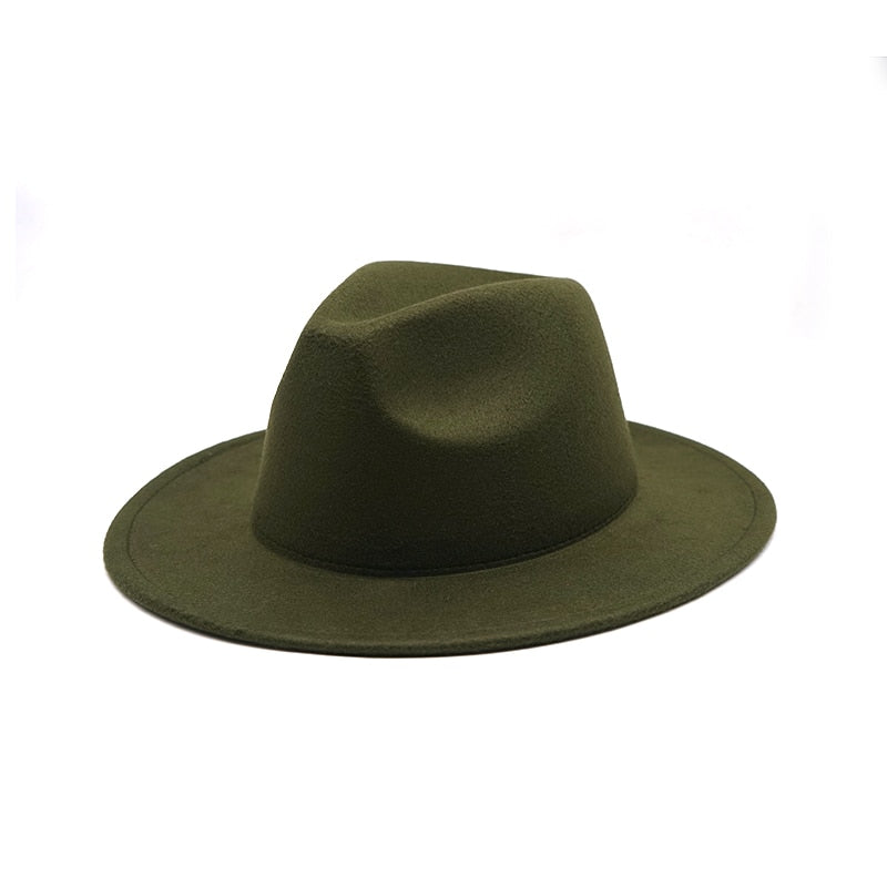 Autumn Winter Womens Felt hat vintage