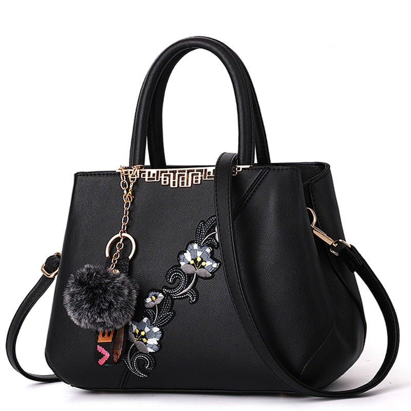Embroidered Women Leather Handbags | Bags For Women 2023