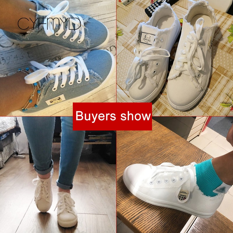 Wome Canvas shoes casual lace up