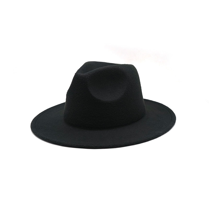 Autumn Winter Womens Felt hat vintage