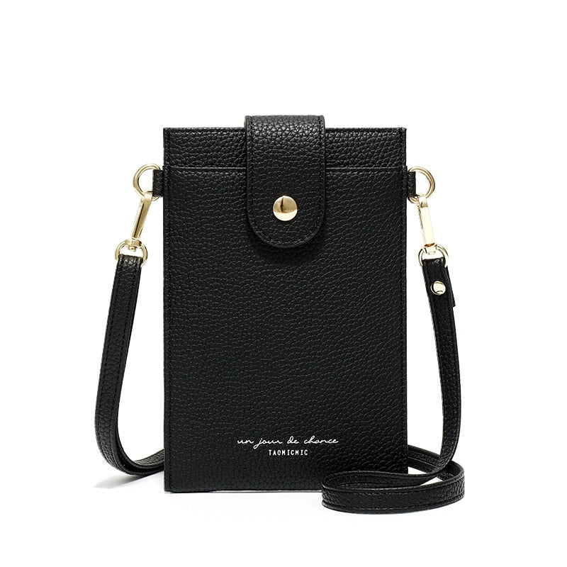Fashion Designer Thin Messenger Bag Women Small Shoulder Bag Ladies Cell Phone Pocket Mini Crossbody Bag Female Card Purse
