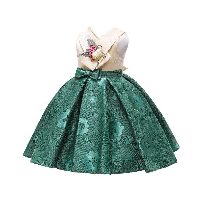 Baby Girl Dresses Fashion collar elegant princess party wedding