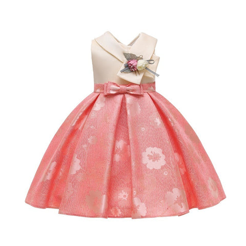 Baby Girl Dresses Fashion collar elegant princess party wedding