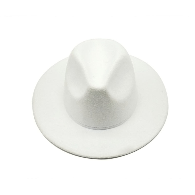 Autumn Winter Womens Felt hat vintage
