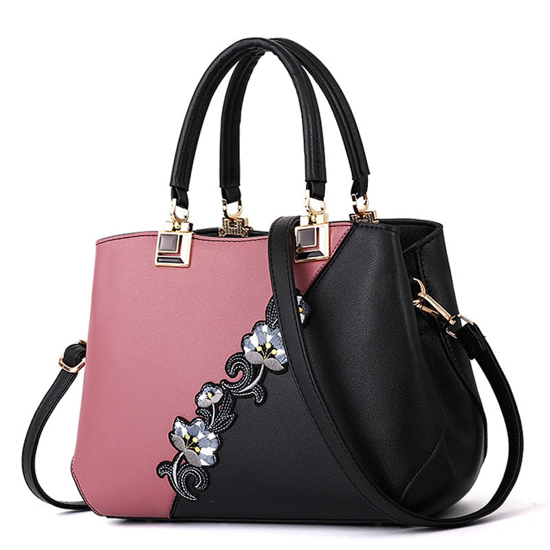 Embroidered Women Leather Handbags | Bags For Women 2023