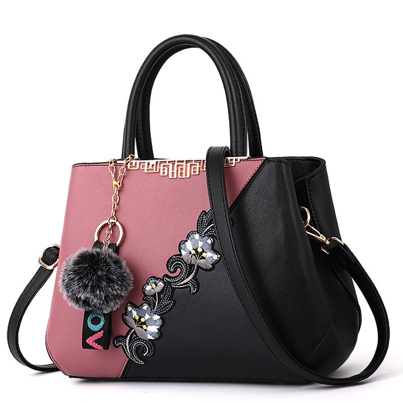 Embroidered Women Leather Handbags | Bags For Women 2023