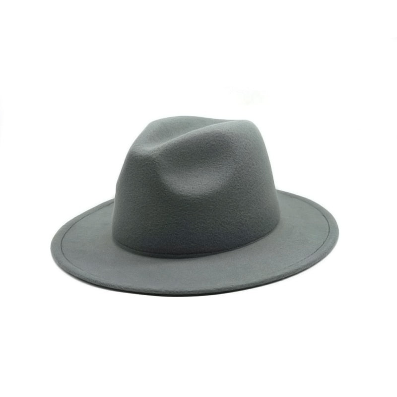 Autumn Winter Womens Felt hat vintage