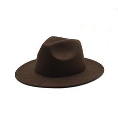 Autumn Winter Womens Felt hat vintage