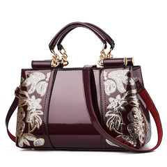 Embroidered Women's Leather Purses  | Bags For Women 2023