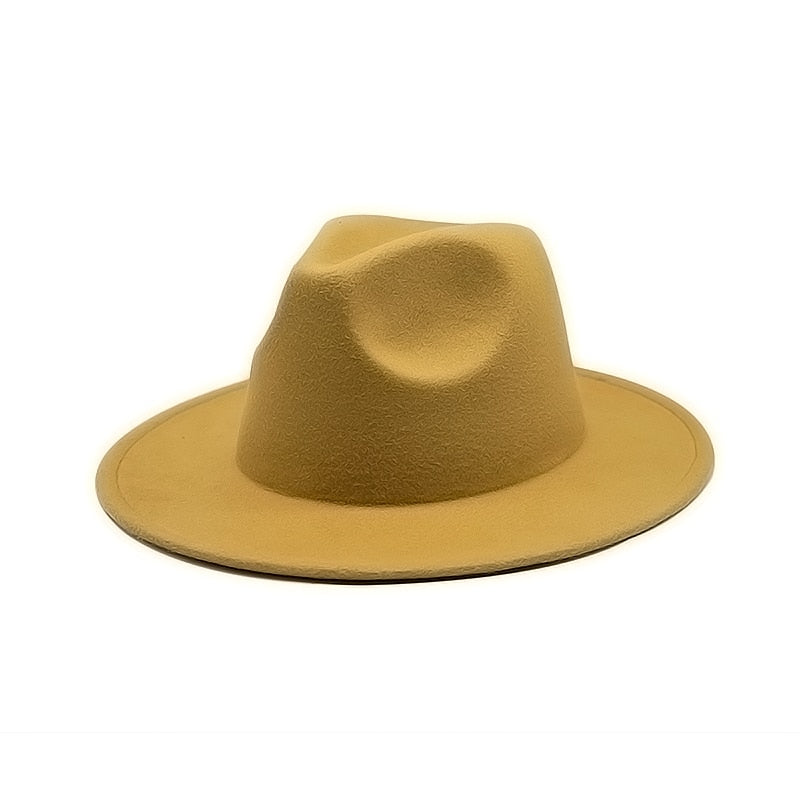Autumn Winter Womens Felt hat vintage