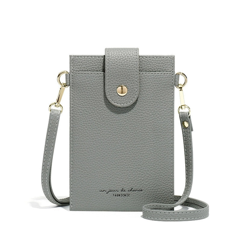 Fashion Designer Thin Messenger Bag Women Small Shoulder Bag Ladies Cell Phone Pocket Mini Crossbody Bag Female Card Purse