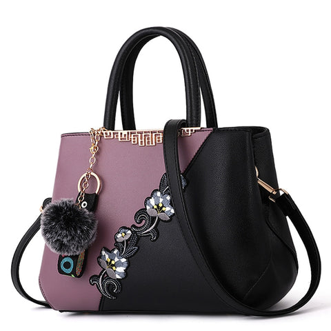 Embroidered Women Leather Handbags | Bags For Women 2023