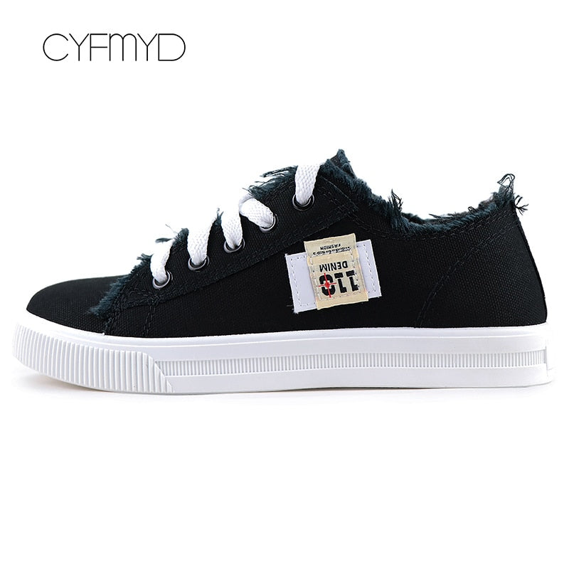 Wome Canvas shoes casual lace up