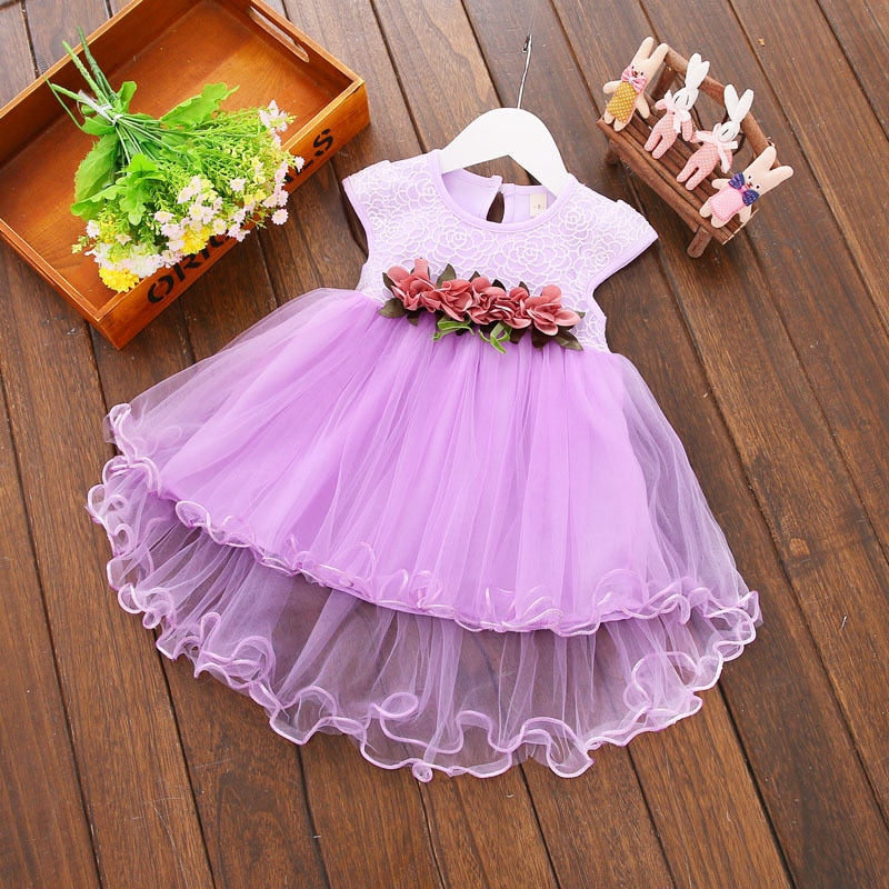 Summer Girl Dress For Baby Girls Princess Dresses 2019 Fashion 1st Birthday Infant Dress Toddler Girl Clothes Newborn Dresses