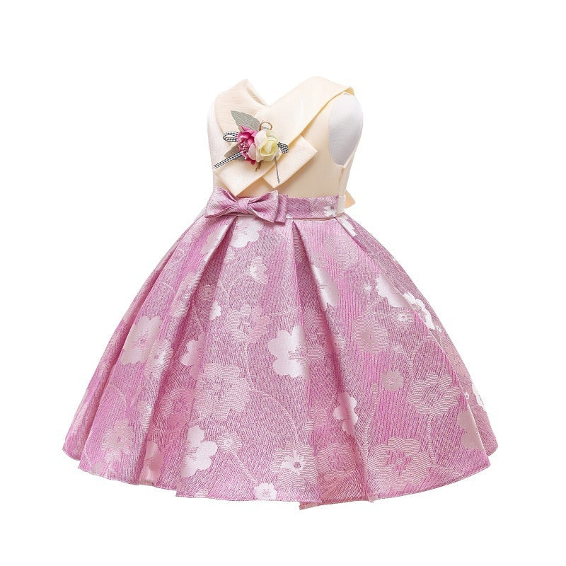 Baby Girl Dresses Fashion collar elegant princess party wedding