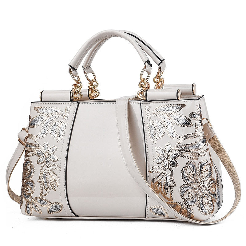 Embroidered Women's Leather Purses  | Bags For Women 2023