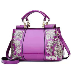Embroidered Women's Leather Purses  | Bags For Women 2023