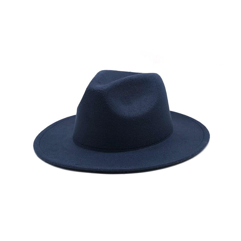 Autumn Winter Womens Felt hat vintage