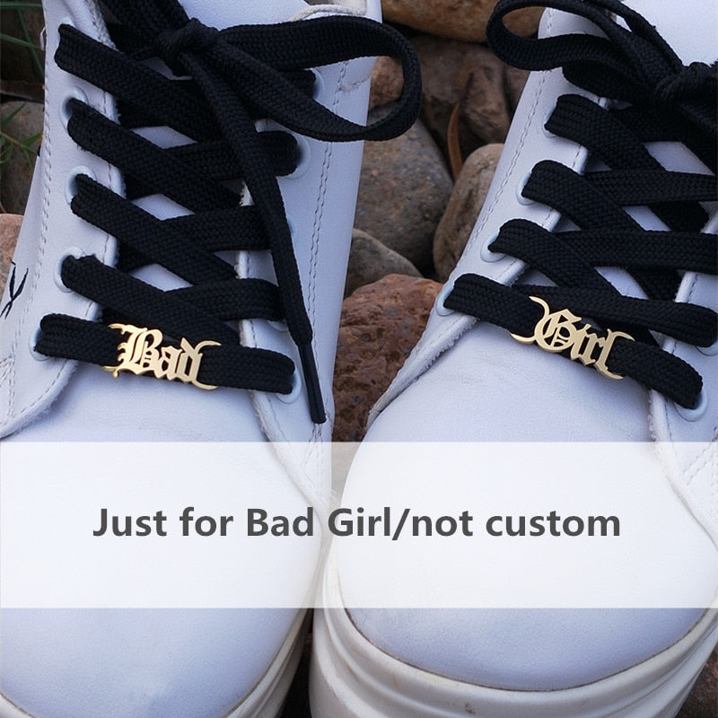 Baby Girl Shoe Tag Stainless steel Custom