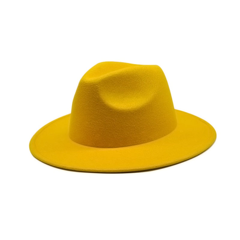 Autumn Winter Womens Felt hat vintage