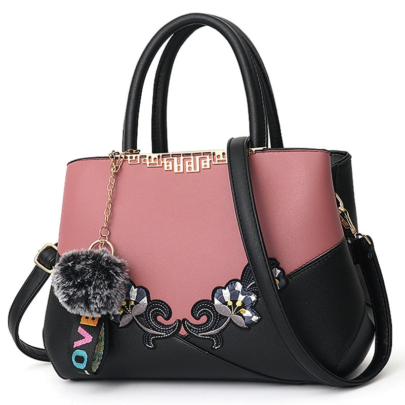 Embroidered Women Leather Handbags | Bags For Women 2023