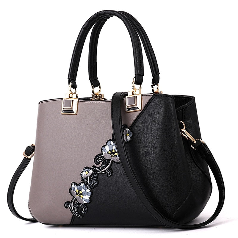 Embroidered Women Leather Handbags | Bags For Women 2023