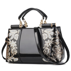 Embroidered Women's Leather Purses  | Bags For Women 2023