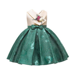 Baby Girl Dresses Fashion collar elegant princess party wedding