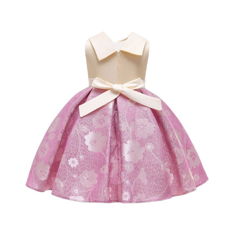 Baby Girl Dresses Fashion collar elegant princess party wedding