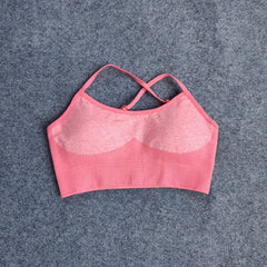 Yoga Set Workout Clothes for Women Sports Bra High Waist Leggings Seamless Sport Wear Female Gym Fitness Athletic Yoga Pants Set