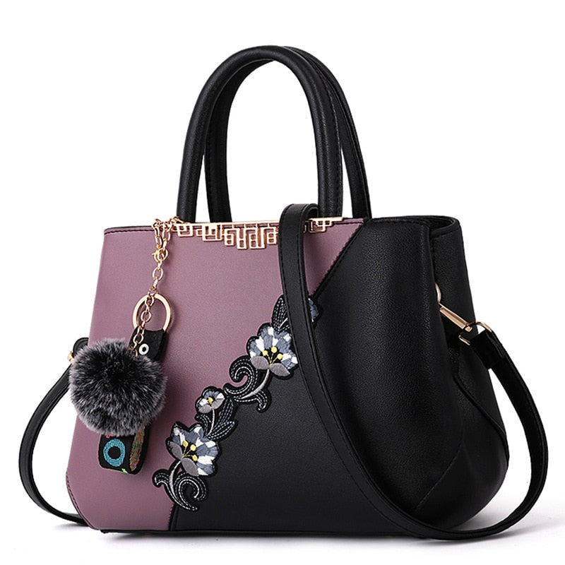 Embroidered Women Leather Handbags | Bags For Women 2023