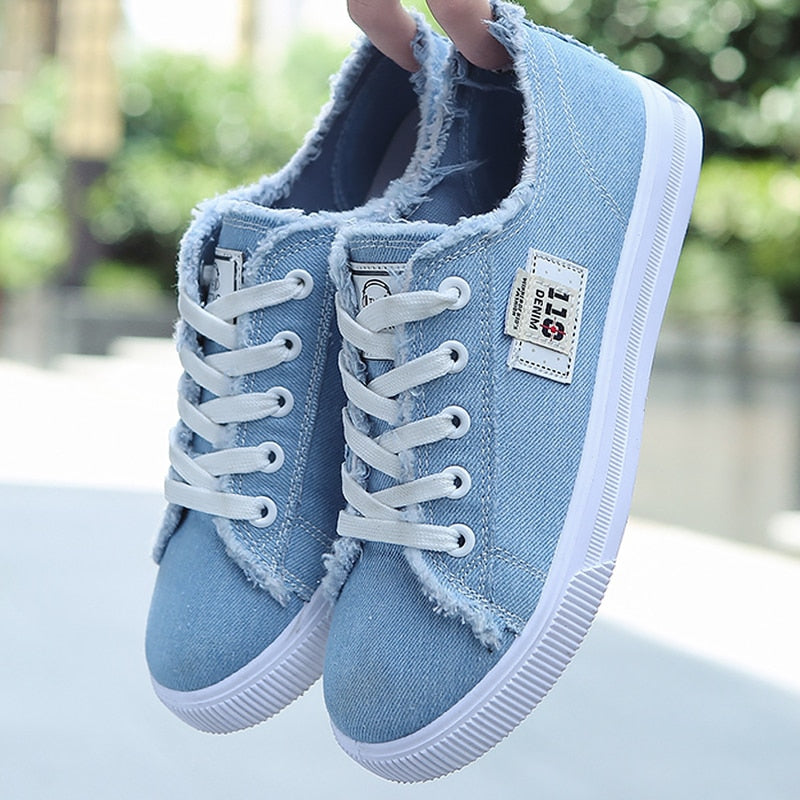Wome Canvas shoes casual lace up