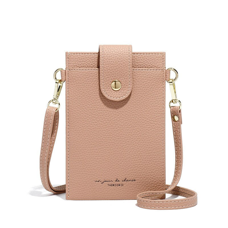 Fashion Designer Thin Messenger Bag Women Small Shoulder Bag Ladies Cell Phone Pocket Mini Crossbody Bag Female Card Purse