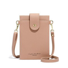 Fashion Designer Thin Messenger Bag Women Small Shoulder Bag Ladies Cell Phone Pocket Mini Crossbody Bag Female Card Purse