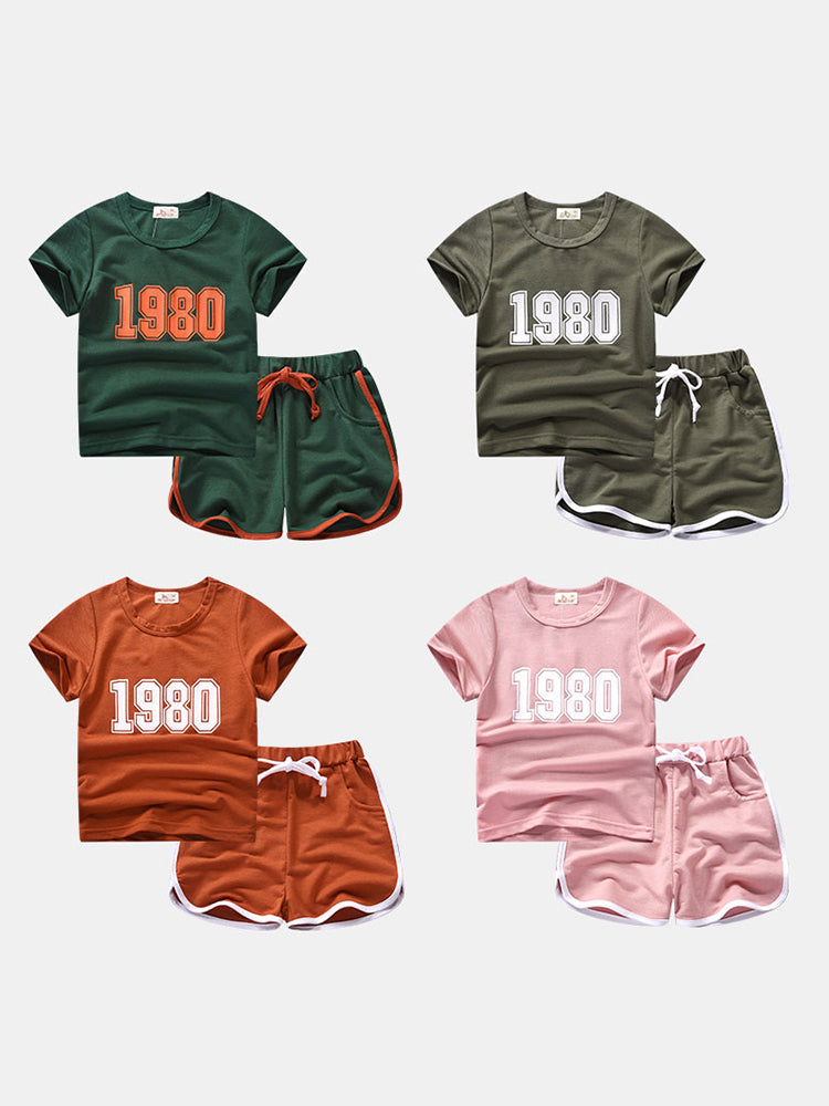 Be Top Summer Sports Korean Style Handsome Children's Clothing