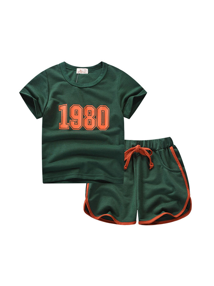 Be Top Summer Sports Korean Style Handsome Children's Clothing