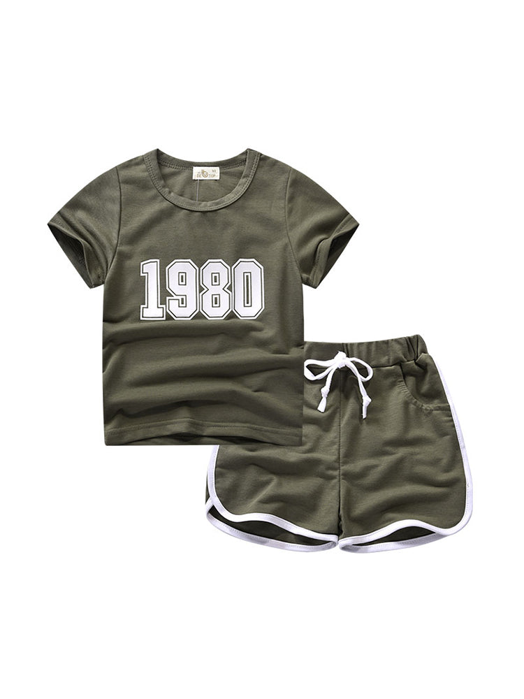 Be Top Summer Sports Korean Style Handsome Children's Clothing